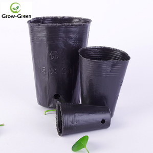 Rond Noir Pots de Pépinière <span class=keywords><strong>En</strong></span> <span class=keywords><strong>Plastique</strong></span> Tasses <span class=keywords><strong>pour</strong></span> transplantation de semis - Product Image 6