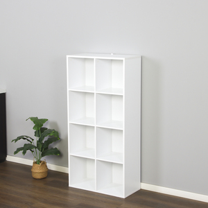 8-Cube Modern Freestanding <strong>Wood</strong> Bookcase Bookshelf Storage <strong>Shelf</strong> - Product Image 4