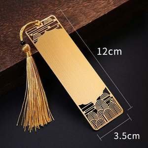 Low Price Diy Bookmark Metal Engraved With Clip - Product Image 5