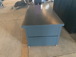 Haman Boîte <span class=keywords><strong>de</strong></span> rangement pour <span class=keywords><strong>jardin</strong></span>, boîte à coussins, <span class=keywords><strong>coffre</strong></span>, métal imperméable, <span class=keywords><strong>acier</strong></span> galvanisé 69x165x85cm 692l - Product Image 4