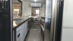 Kiosque de bar à jus mobile modulaire de haute qualité, conteneur d'expédition, avec <span class=keywords><strong>structure</strong></span> en acier à panneaux sandwich - Product Image 6