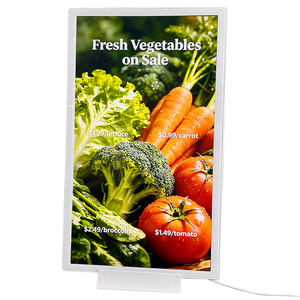 15.6 Inch Vertical Lcd Digital Signage For Store Price & Video Advertising <b>Display</b> Electronic Shelf Label Esl Digital Price Tags - Product Image 1