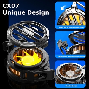 Ventilateur de Refroidissement <span class=keywords><strong>MEMO</strong></span> CX07 pour Coque de Téléphone – Magnétique, RVB Réglable, Conçu pour le Gaming – Peut Geler votre Téléphone - Product Image 6