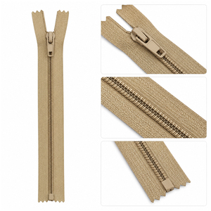 Fermeture éclair en nylon imperméable de haute qualité, sur mesure, robuste et lisse, pour vêtements, vestes, pantalons et sacs – Approvisionnement direct usine - Product Image 5