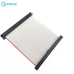 Cabo de Alimentação Plano Personalizável 2*13 pinos 1.27mm 2.54mm Passo IDC para JST-PHD FC-26 pinos Placa-Mãe Fio Plano 0.635 para Computador - Product Image 4