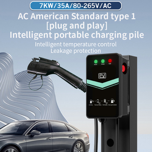 Nueva Estación de Carga para Vehículos Eléctricos AC 40A 9.6KW, Estándar Americano Tipo 1, Conexión Directa, Inteligente y Portátil - Product Image 2