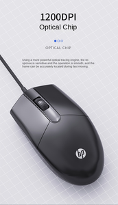 For <strong>HP</strong> M260 Wired Mouse for Home Office Gaming Popular Mini 3D Right-Handed Waterproof USB <strong>Computer</strong> Mouse for <strong>HP</strong> Laptop/<strong>Desktop</strong> - Product Image 3