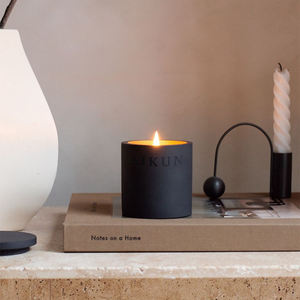 AIKUN 모던 세라믹 뚜껑 디자인 프리미엄 품질 재사용 가능 아로마 향초 박스 세트 - Product Image 6