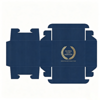 Kotak Bergelombang Ramah Lingkungan Berbentuk Pesawat dari Kertas Kraft dengan Penutup Magnetik Berlapis Aluminium & Logo Kustom untuk Kemasan Hadiah & Pakaian