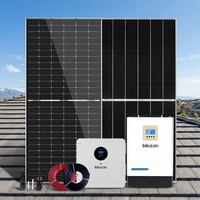 Solar Strom Batteriespeicher mit komplettem Hybrid Off Grid 5kw 10kw für Haus