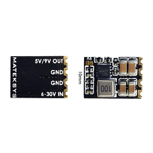ระบบ MICRO BEC 6S โมดูลควบคุมแรงดันไฟฟ้าอินพุต 6-30V ปรับเอาต์พุตได้ 5V/9V น้ำหนักเบาบอร์ดจ่ายไฟสำหรับเอฟพีวี เรซซิ่ง - Product Image 1