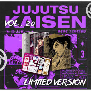 Jujutsu Kaisen No. 20 Variant <b>Cover</b> <b>Book</b> <b>Cover</b> From Vietnam 100g Manual Fulfillment - Product Image 3