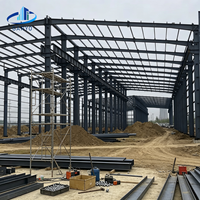 Bâtiments d'entrepôt à structure métallique sur mesure, portique Q355, stockage industriel préfabriqué, vente en gros Ganyo Factory
