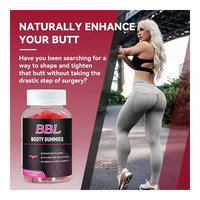 Gummies BBL Naturelles et Mélange de Maca pour Femmes – Soutien à la Croissance des Hanches et des Fesses, Complément Herbal pour l'Appétit, Prise de Poids (OEM/ODM)