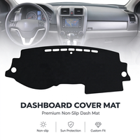 Pour Honda CR-V CRV 2007 2008 2009 2010 2011, couvre-tableau de bord, protection solaire pour console centrale, tapis de protection, accessoires intérieurs