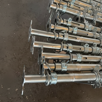 Étais de support en acier pliables et réglables en hauteur pour coffrage de dalle en béton, design moderne, pour atelier et usage extérieur
