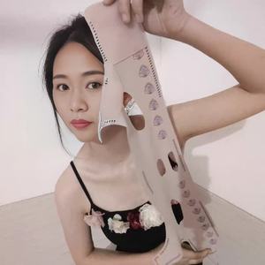 Logo personnalisable visage minceur Gel de beauté <span class=keywords><strong>Anti</strong></span>-<span class=keywords><strong>rides</strong></span> vieillissement sommeil V ligne forme visage en forme de masque de levage sangle de cou de levage - Product Image 1