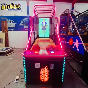 Simulador de Baloncesto LCD de 55 Pulgadas, Máquina de Entretenimiento Operada con Monedas, con Luces LED y Estructura Metálica - Product Image 3