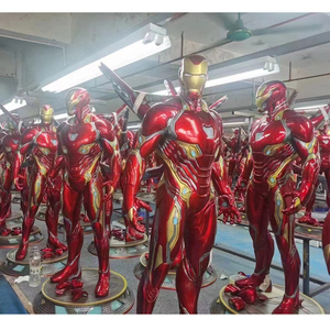 Ironman personnalisé en fibre de verre statue Marvel personnage de <span class=keywords><strong>super</strong></span> héros <span class=keywords><strong>iron</strong></span> <span class=keywords><strong>man</strong></span> spiderman pour enfant cadeau recueillir - Product Image 4