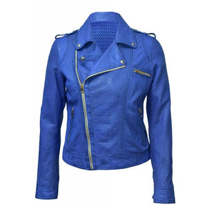 Vestes en cuir véritable pour femmes en gros, respirantes, personnalisables, de haute qualité, vêtements de mode, vente chaude, design élégant - Product Image 1