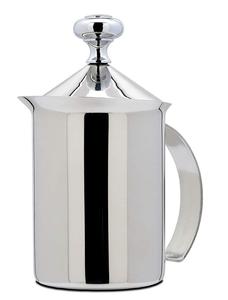 <span class=keywords><strong>Pichet</strong></span> à lait manuel en aluminium avec poignée, couvercle, avec filtre à Double couche, pour friture, Latte <span class=keywords><strong>Cappuccino</strong></span>, - Product Image 3