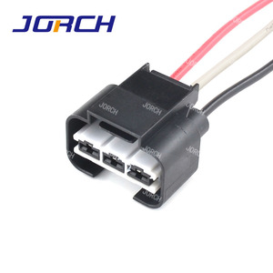 Conector à prova d'água com 3 pinos, conector tipo amp para isca transversal ao radiador, conector de fio automático 1743271-2 - Product Image 2