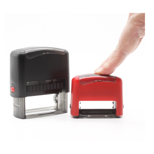 Con dấu tự động bằng nhựa chất lượng cao, kích thước nhỏ hoặc lớn, in logo cá nhân, dùng cho văn phòng, màu sắc tùy chỉnh - Product Image 1