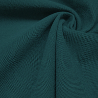 Haute Qualité Piqu Telas Tejido De Punto, Solide Tricoté 100% Polyester Matériel Sorona Pique Tissu Pour Vêtements/