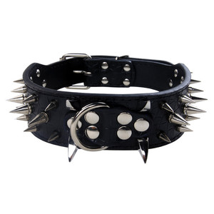 Mastiff-collares para perros grandes de cuero sintético con tachuelas, varios estilos - Product Image 1