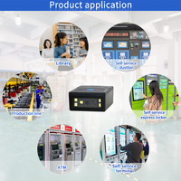 EMT6431C Distributeur automatique Scanner de codes QR Lecteur de codes à barres fixe Prise en charge de l'interface RS232 pour la numérisation Android 1D 2D