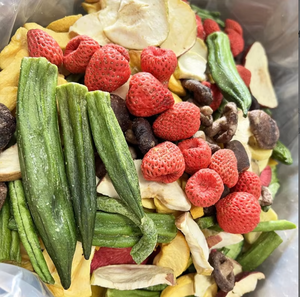Assortiment de chips de <span class=keywords><strong>fruits</strong></span> et légumes lyophilisés, collation saine et croustillante - Product Image 3