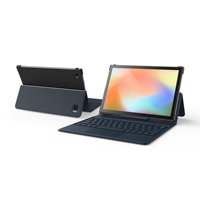 Tableta Ultrafina de 10.1 Pulgadas Totalmente Metálica con Funda, Altavoces Dobles, Diseño Ultra Delgado de 7.9mm con Cubierta, Tableta Android
