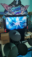 Dinibao divertissement meilleure qualité jeux à jetons jazz tambour machine simulateur musique machine