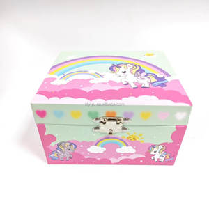 Boîte à musique personnalisée avec <span class=keywords><strong>ballerine</strong></span> sur carrousel pour cadeau <span class=keywords><strong>d</strong></span>'anniversaire et boîte à musique en carton, jouets musicaux, boîte à bijoux - Product Image 4