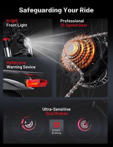 Bicicleta Eléctrica de Montaña Todoterreno Bigfly C29 Ultra 2026, Modelo Nuevo, Motor Trasero de 750w, Batería de 48v 15ah, 29 Pulgadas, Almacén en la UE y el Reino Unido - Product Image 4