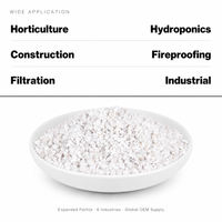 Perlite Horticole Expansée 3-6mm de Qualité Industrielle – Amendement de Sol Inerte pour Semis de Légumes et Culture Hydroponique