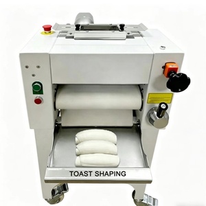 Formatrice di impasto per pizza <span class=keywords><strong>e</strong></span> toast 30-600g, macchina sfogliatrice per panifici commerciali, produzione di pane francese, hot dog <span class=keywords><strong>e</strong></span> panini da cena - Product Image 3