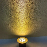 Lumière LED souterraine DC24V/AC220V 1W-7W en acier inoxydable IP67 pour allée, jardin, route, parc, éclairage solaire encastré IP65