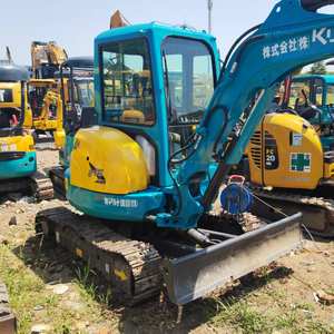 Kubota U35 Mini Excavadora. 3.5 3 Toneladas Mini Excavadora Hecha en Japón Proporcionada Excavadora Hidráulica Verde 100% Japón Original JP 2023 - Product Image 2