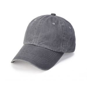 Promotional Private Label Distressed Washed Street Style Sporty Dobby Design <b>Baseball</b> <b>Cap</b> - Product Image 3