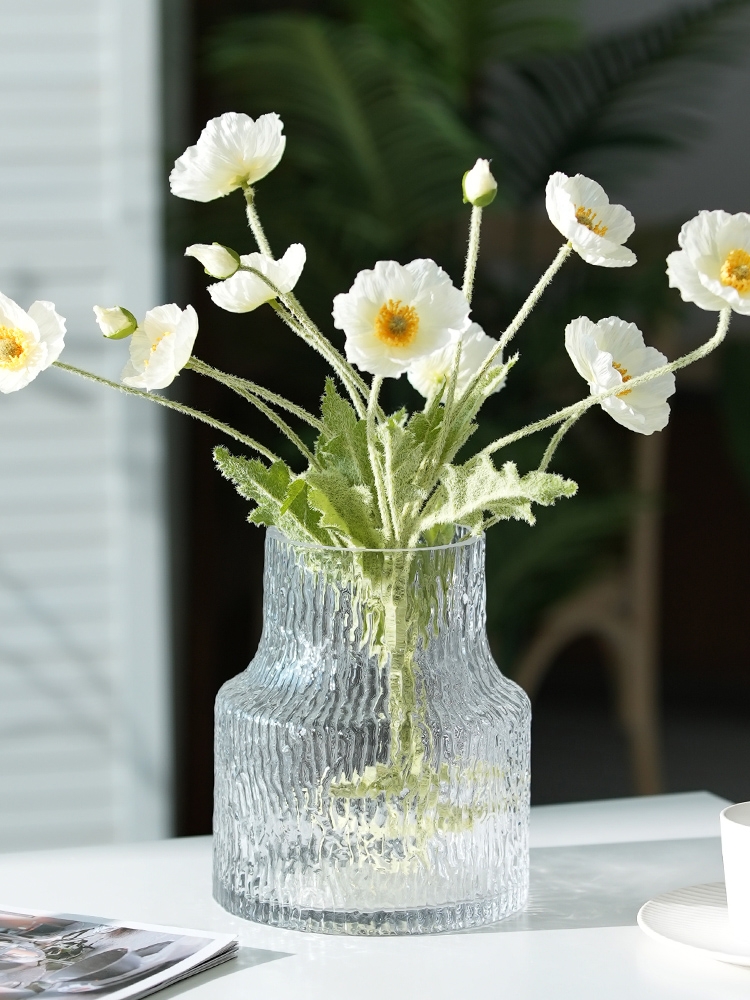 Factory Produced Wholesale Glass Flower Vase for Home Decor