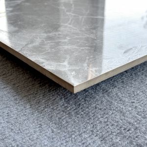 <span class=keywords><strong>Carrelage</strong></span> en porcelaine poli aspect marbre gris clair moderne en vente chaude pour hôtel <span class=keywords><strong>60x60</strong></span> mm 60*60 600mm X 600 Mm pour sol <span class=keywords><strong>60x60</strong></span> céramique - Product Image 2