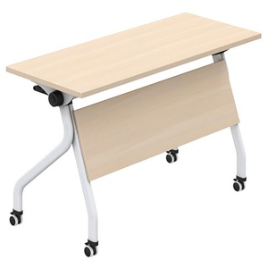 Mesa de Conferencia Plegable para Oficina, Escritorio Ajustable para Reuniones, Mesa para Aula Escolar, Escritorio Universitario para Estudio - Product Image 1