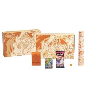 Boîte cadeau <span class=keywords><strong>de</strong></span> collection <span class=keywords><strong>de</strong></span> <span class=keywords><strong>cartes</strong></span> <span class=keywords><strong>Pokémon</strong></span> Dragon <span class=keywords><strong>VMAX</strong></span> cracheur <span class=keywords><strong>de</strong></span> feu, jeu <span class=keywords><strong>de</strong></span> bataille, PTCG, <span class=keywords><strong>cartes</strong></span> authentiques en chinois simple, noir et rouge, effet spray - Product Image 1