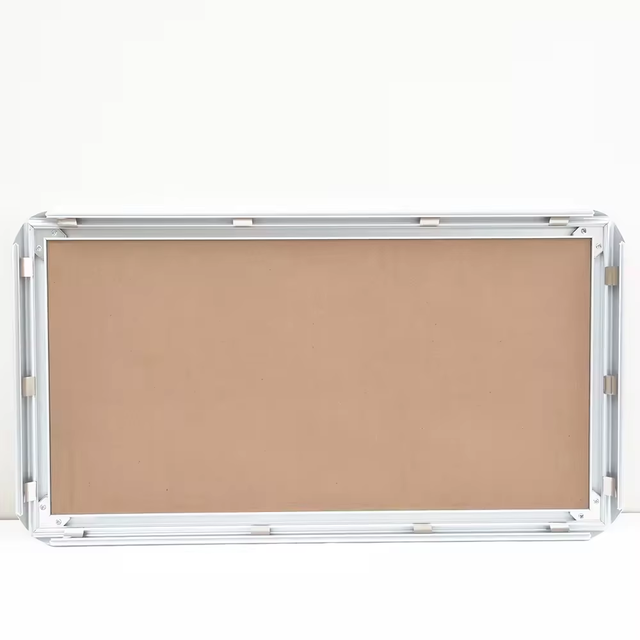 Easy Assemble 30x40 24x36 Front-Open Graphic Holder Board Black Silver Aluminum Cheap Poster Snap Frame