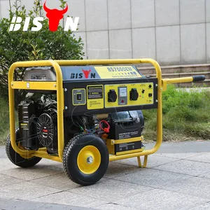 Bison china 15hp 7.5kva ohv ar resfriado 6000w king gasolina geradores