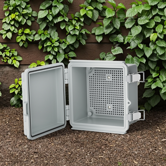 IP67 Waterproof Junction Box Outdoor Plastic Electrical Project Enclosure 150X150X90MM Power Distribution Control Instrument