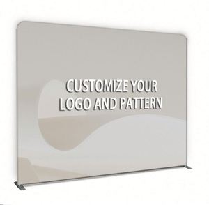 Hot Selling Custom Eco-Friendly Pop <b>Backdrop</b> 10x10ft Straight <b>Frame</b> Tension Fabric Display for Trade Promotional Party Supplies - Product Image 4
