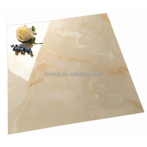 Elegante azulejo de porcelana con efecto de piedra de Jade pulido, estilo moderno atemporal, diseño de suelo ambiental para decoración del hogar, habitación, apartamento - Product Image 2