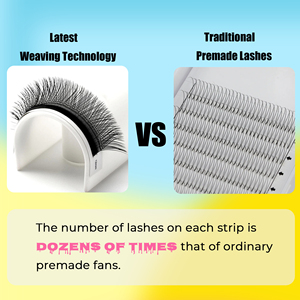 Yy lông mi handmade <span class=keywords><strong>y</strong></span> hình dạng lông mi mở rộng phong cách tự nhiên 0.07mm độ dà<span class=keywords><strong>y</strong></span> lông mi giả - Product Image 6